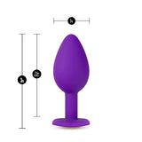 Temptasia Bling Plug Small Purple