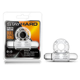 Stay Hard 10 Function Vibrating Mega Bull Ring Clear