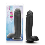 Au Naturel Bold Huge 10.5 Inch Dildo Black