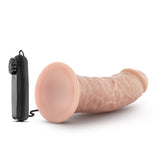 Dr Skin Dr Joe 8 Inch Vibrating Cock with Suction Cup Vanilla