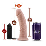 Dr Skin Dr Joe 8 Inch Vibrating Cock with Suction Cup Vanilla