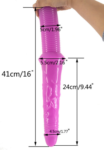 Penis Probe w Handle Purple