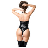 Glossy Jodi Sexy Bodysuit Black