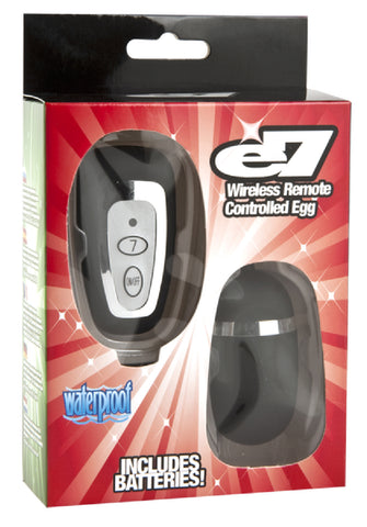 E7 Remote Bullet (Black) Sex Toy Adult Pleasure