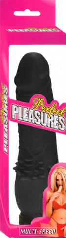 Perfect Pleasure 7" (Black) Adult Sex Toy Pleasure Orgasm Dildo