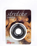 Stretchy Cockring (Black) Sex Adult Pleasure Orgasm