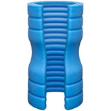 TRUSKYN Silicone Stroker Ribbed (Blue)