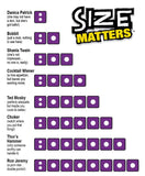 Size Matters Fun Board Game For Friends Or Lovers