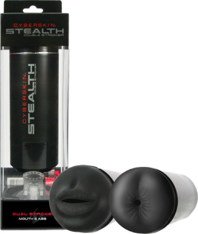 CyberSkin Stealth Double Stroker Mouth And Ass
