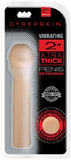 2" Xtra Thick Vibrating Transformer Penis Extension (Flesh)