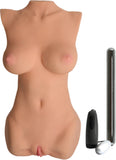 Virtual Sex Ultra Perfect Woman (Flesh) Vibrator Dildo Sex Toy Adult Orgasm