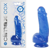 Cox 7.5" Colossal Cock (Bawdy Blue) Sex Toy Adult Pleasure