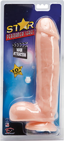 Main Attraction (10") (Flesh) Sex Toy Adult Pleasure