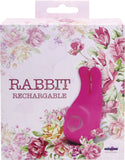 Rabbit Rechargable (Pink) Sex Adult Pleasure Orgasm