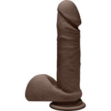 Perfect D 7" (Chocolate) Dildo Dong Sex Toy Adult Pleasure