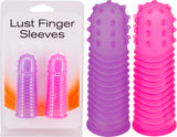 Fust Finger Sleeves (Pink & Purple) Sex Toy Adult Pleasure