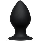 Ace - Silicone Butt Plug Anal Dildo Sex Toy Adult Pleasure- 3" (Black)