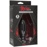 Wet Works - Lube Luge Premium Silicone Anal Butt 5" (Black)