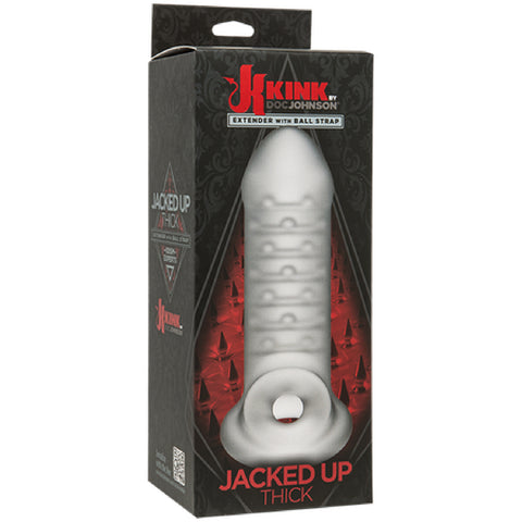 Jacked Up Penis Cock Extender With Ball Strap Thick Sex Toy Adult