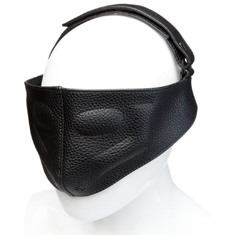 Leather Blinding Mask Sex Toy Adult Pleasure Bondage