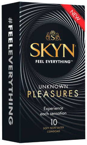 SKYN 10's (Unknown Pleasures) Condom Sex Adult Pleasure Orgasm
