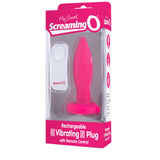 Vibrating Plug With Remote (Pink)