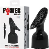 Petal Teaser Wand Massager Head (Black)