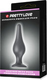 Sensitive Prostate Plug (Black) Anal Sex Adult Pleasure Orgasm