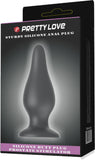 Sturdy Silicone Anal Plug (Black) Sex Adult Pleasure Orgasm