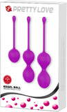 Kegel Ball Kit (Purple) Sex Toy Adult Pleasure