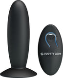 Remote Control Vibrating Plug (Black) Vibrator Sex Adult Pleasure Orgasm