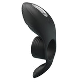 Rechargeable Vibrating Penis Sleeve (Black)