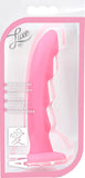 Luxe Ai Plug Smooth Satin Silicone Anal or Vaginal Pleasure Sex Toy (Pink)