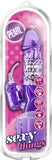 Pearl  Multi Function Vibrator Rabbit Sex Toy Dildo Adult Pleasure (Purple)