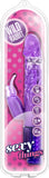 Wild Rabbit Multi Function Dildo Vibrator Sex Toy Adult Pleasure (Purple)