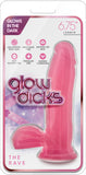 Glow Dicks The Rave Dildo Sex Toy Adult Pleasure Dong Pink