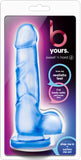 Sweet N Hard 4 Dildo Dong Suction & Harness Compatible Sex Toy Adult Pleasure (Blue)