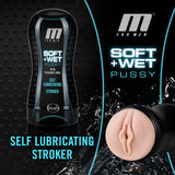 Oft And Wet - Pussy With Pleasure Orbs - Self Lubricating Stroker Cup