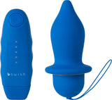 BFILLED - Classic Multi Speed Remote Vibrator Pleasure Toy Plug Cobalt (Blue)