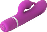 BWILD Classic Bunny Multi Function Please Sex Toy by Bswish Raspberry (Burgundy)