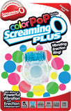 Screaming O Color Pop Quickie Plus (Blue) Vibrator Sex Adult Pleasure Orgasm
