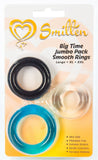 Big Time Jumbo Pack Smooth Rings Sex Toy Adult Pleasure