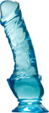 Quartz 7" Geisha Dong - Aqua (Blue) Dildo Sex Adult Pleasure Orgasm