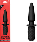 Punishment Thorn (Black) Anal Sex Toy Adult Pleasure Orgasm