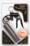 Lust Pumper 8" Pump W/ Gauge (Mouth) (Black) Sex Toy Adult Pleasure