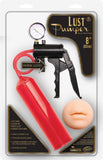 Lust Pumper 8" Pump W/ Gauge (Mouth) (Red) Sex Toy Adult Pleasure