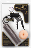 Lust Pumper 8" Pump W/ Gauge (Ass) (Black) Sex Toy Adult Pleasure