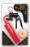 Lust Pumper 8" Pump W/ Gauge (Ass) (Red) Sex Toy Adult Pleasure