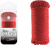 10m Cotton Bondage Rope (Red) Sex Toy Adult Pleasure