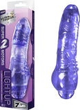 Rechargeable Vibrator 7.5" (Purple) Vibrator Dildo Sex Adult Pleasure Orgasm